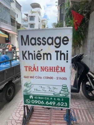 Massage Khiếm Thị Trải Nghiệm1